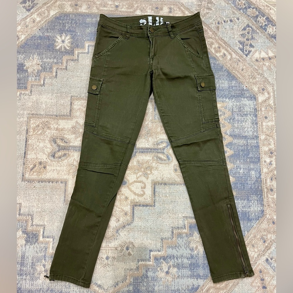 SL8 Cargo Skinny Jean - Green - Size 26